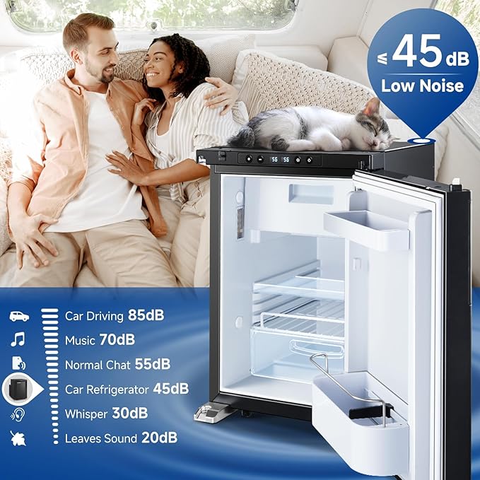BODEGA [Upgraded 12 Volt Refrigerator, RV Refrigerator APP Control, 45L RV - Image 5