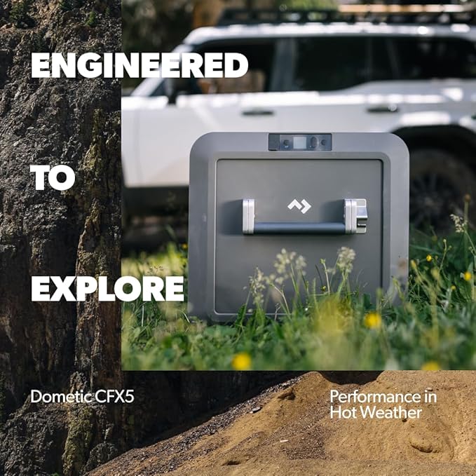 Dometic CFX Electric Cooler | Portable Freezer | CFX5 & CFX3 Series | AC/DC or - Image 5