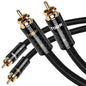 TODN Audiophile RCA Cables 3ft by TODNAudio