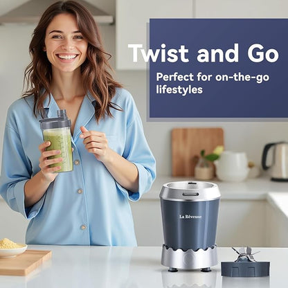 La Reveuse Personal Size Smoothie Blender Pro, 1000W High Speed - Image 6