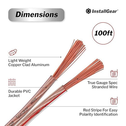 InstallGear 14 Gauge Wire AWG Speaker Wire - Image 3
