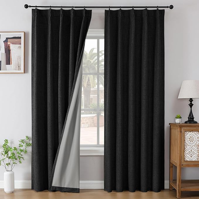 Joydeco Pinch Pleated Curtains by JOYDECO