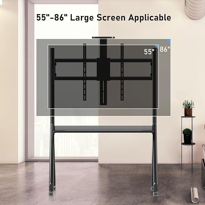 Smart Board Stand for 55"- 86'' Interactive Whiteboard, Mobile Stand for Smart - Image 5