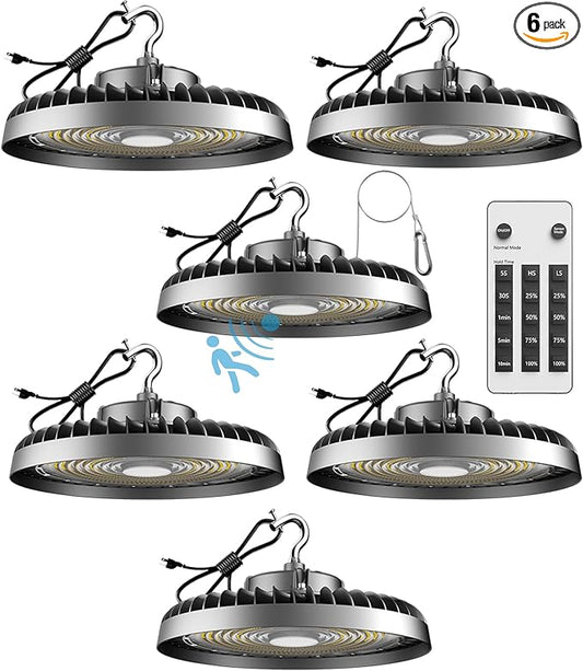 ACOHOOK Smart 200W High Bay LED Shop Lights 30000lm UFO LED Light by ACOHOOKCommittedToProvidingCost-EffectiveProductsQualityServices