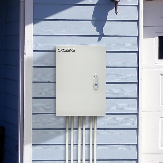 Outdoor Electrical Box 10 x 8 x 6''D NEMA 4X Enclosure Steel Box, Waterproof & - Image 7