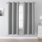 DUALIFE 72 Inches Long Room Darkening Thermal Insulated Blackout Curtains by DUALIFE