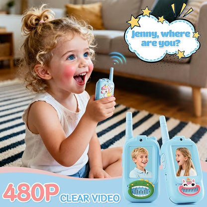 Video Walkie Talkies for Kids – Kids Walkie Talkies 2 Pack - Image 4