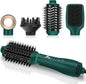 IG INGLAM Hair Dryer Brush, 4-in-1 Detachable Blow Dryer Brush, Ionic Diffuser by INGLAM