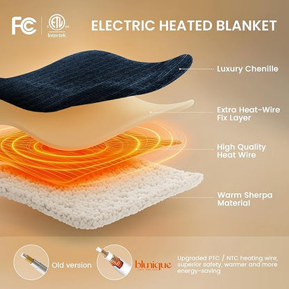 Heated Throw Blanket, Fasting Heating - Image 6