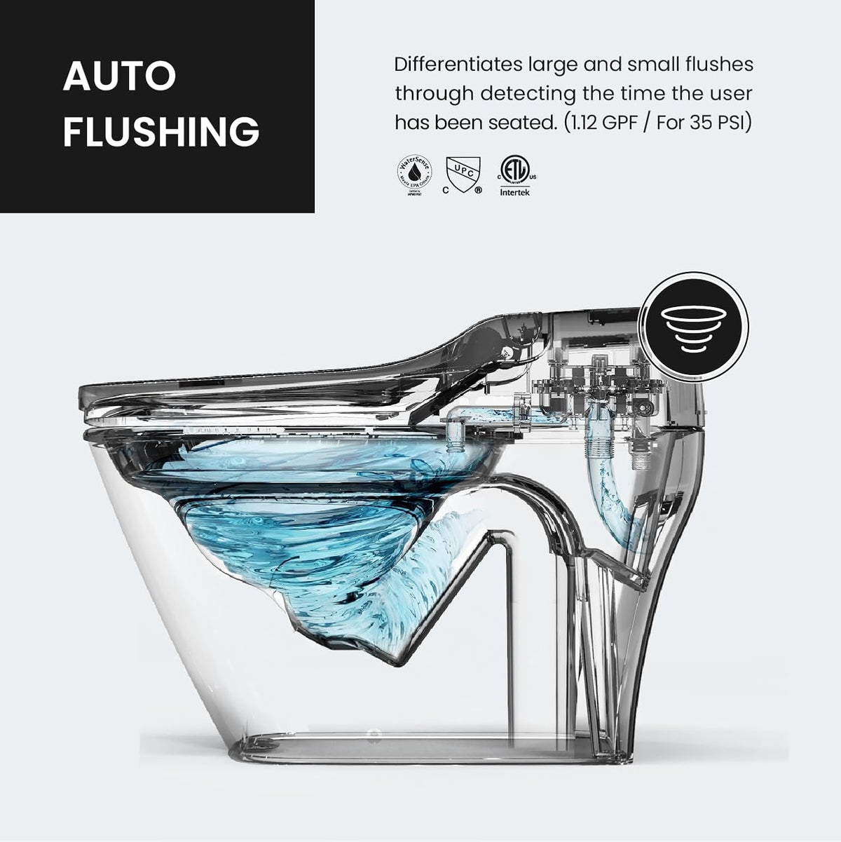 vovo stylement tcb-090s smart bidet toilet for bathrooms shown in use