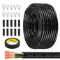 MOOKEERF 14/4 AWG Mini-Split Cable - 100FT 14 AWG 4 Conductor Control Cable by MOOKEERF