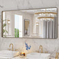 LOAAO 60”X28” Bronze Bathroom Mirrors by LOAAO