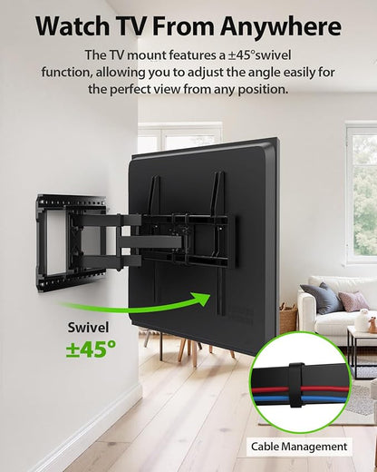 USX MOUNT Full Motion TV Wall Mount - Image 4