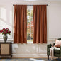 Lazzzy Velvet Blackout Curtains Thermal Insulated Room Window Drapes Super Soft by Lazzzy