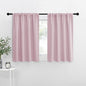 NICETOWN Blackout Curtains for RV Windows, Baby Pink, 2 Panels, Room Darkening by NICETOWN