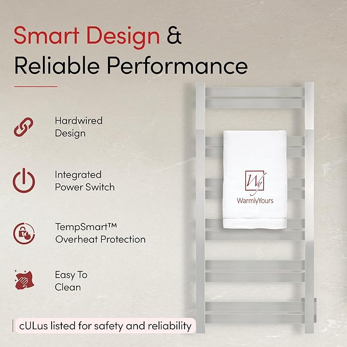 WarmlyYours Heated Towel Warmer - Image 3