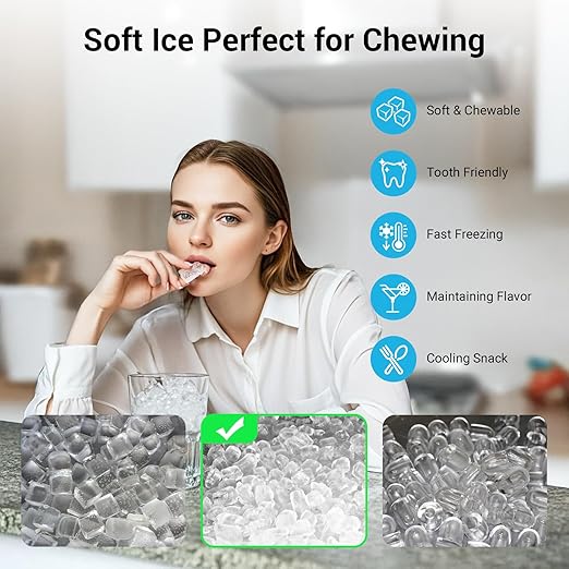 Countertop Nugget Ice Maker 40Lbs/24H - Image 5