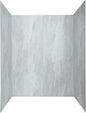 Palisade 78in x 60in x 36in Waterproof Vinyl Shower Surround Kit by PalisadeWallTilesandPlanks