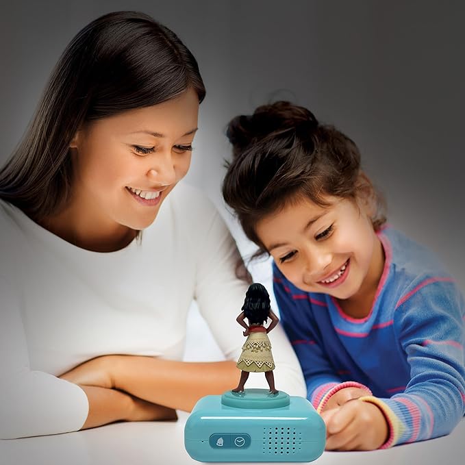 LEXiBOOK, Moana Nightlight Alarm Clock, Sounds and Melodies, Backlit LCD Screen - Image 3