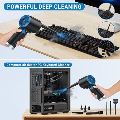 ATEngeus Compressed Air Duster, Electric Air Duster, Cordless Air Duster - Image 2