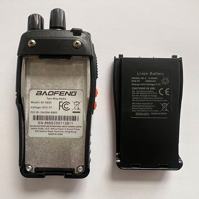 Baofeng Walkie Talkies 888S Rechargeable Long Range - Image 6