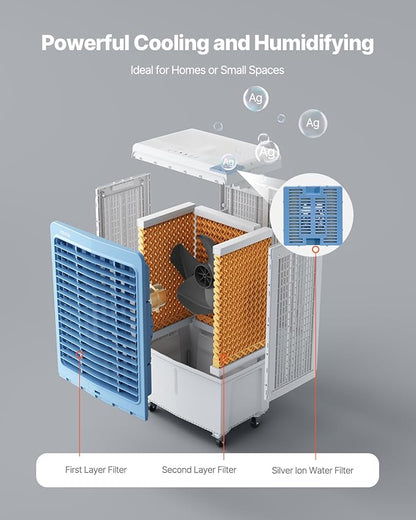 VEVOR Evaporative Air Cooler, 4129 CFM - Image 5