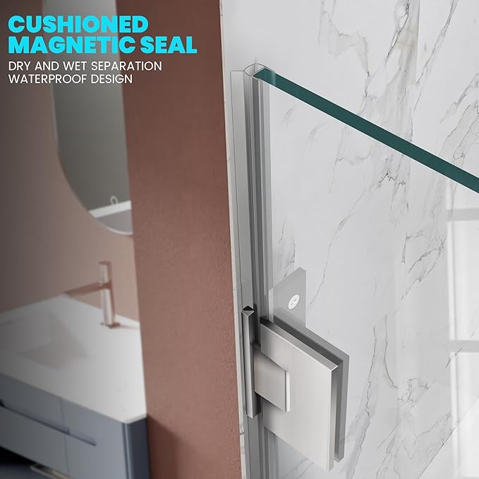 Bathroom Hinged Shower Door - Image 6