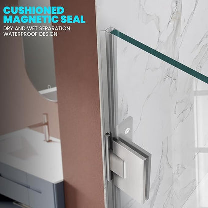 Bathroom Hinged Shower Door - Image 6