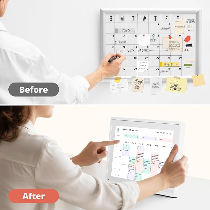 Digital Calendar Touch Screen 10 Inch, Electronic Calendar Chore Chart - Image 8
