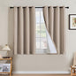 H.VERSAILTEX Linen Curtains 100% Blackout Curtains by HVERSAILTEX