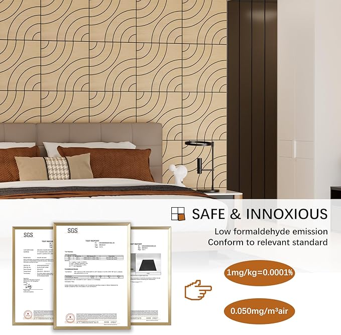 ARMURO 4 Packs Acoustic Wall Panels - Image 3