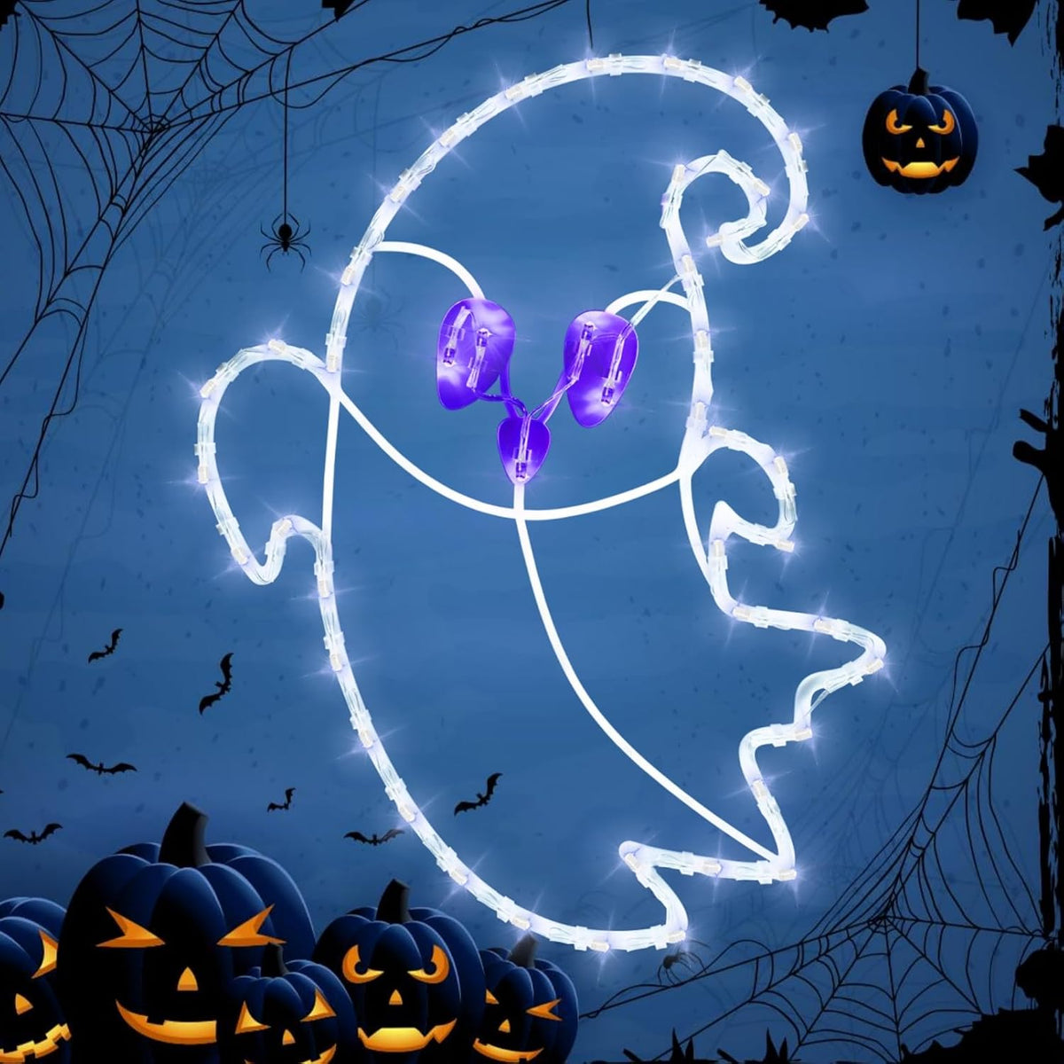 TRWYMZ Halloween Decorations - 16" Halloween Window Silhouette Lights