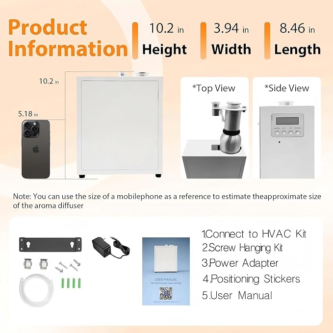 Heavy Duty Alloy HVAC Oil Diffuser System - Image 5