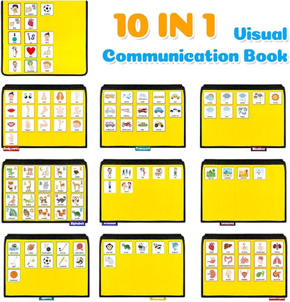 Boczif Visual Communication Book, Nonverbal Communication Board, Autism - Image 2