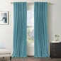 100% Blackout Shield Linen Blackout Curtains by 100BlackoutShield