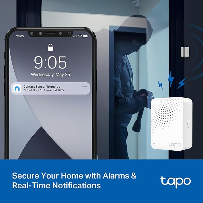 Tapo Door Sensor Starter KIT, Matter Compatible, 3X Smart Door Window Contact - Image 7