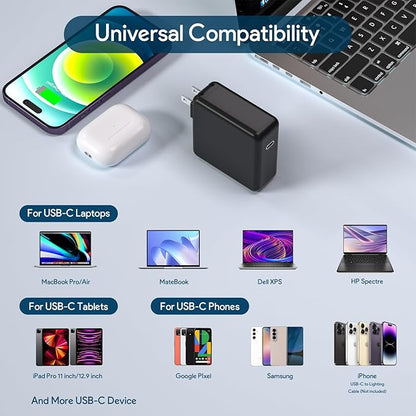 Mac Book Pro Charger, 61W/67W USB C Charger Power Adapter - Image 2