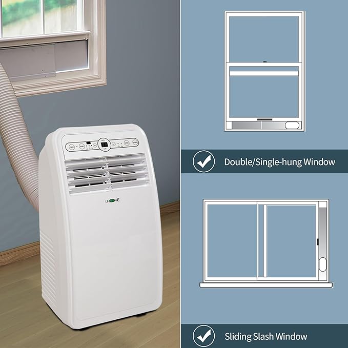Uhome 8000 BTU Portable Air Conditioner, - Image 6