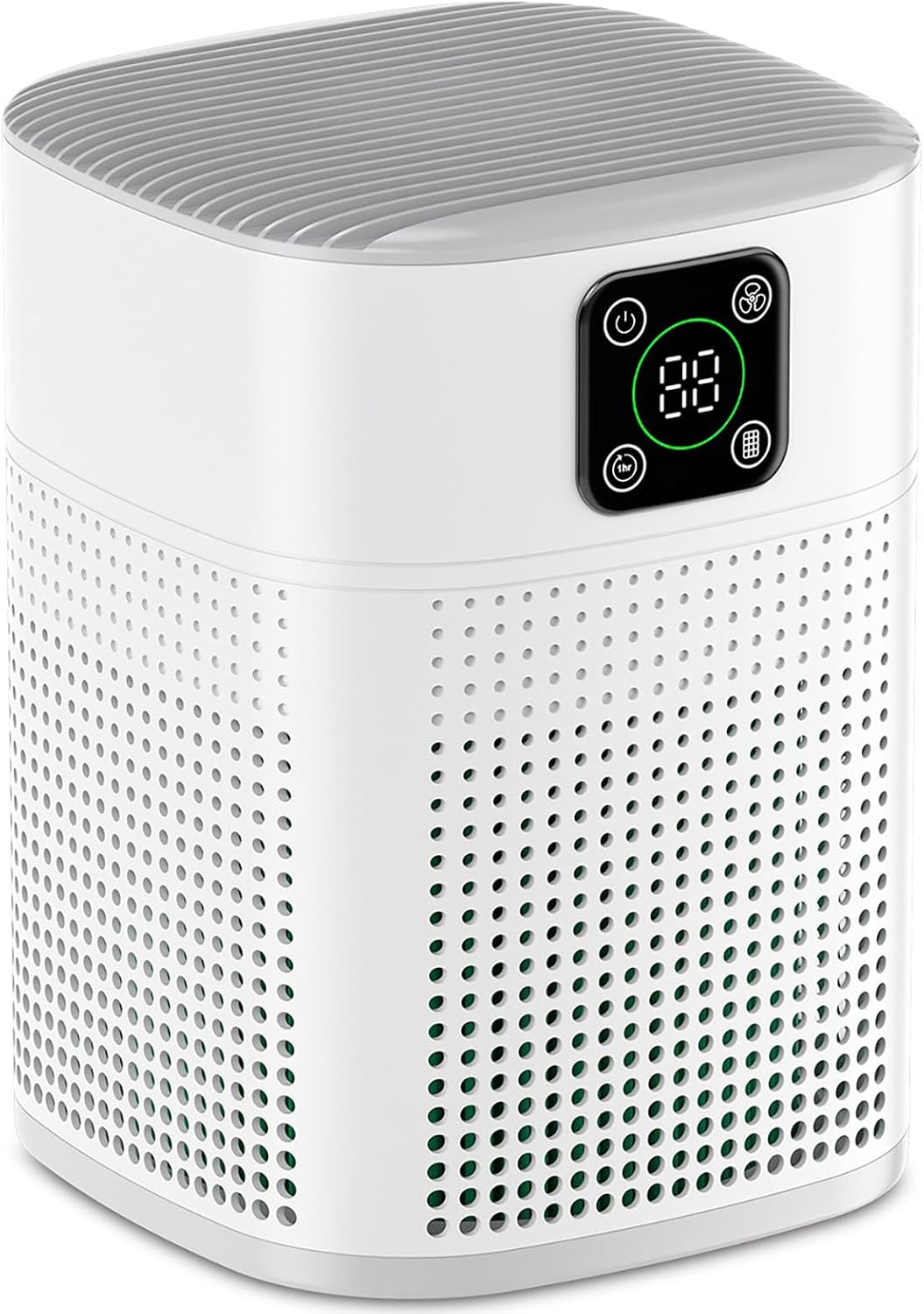 honeyuan air purifiers for bedroom, h13 hepa filter, main product view