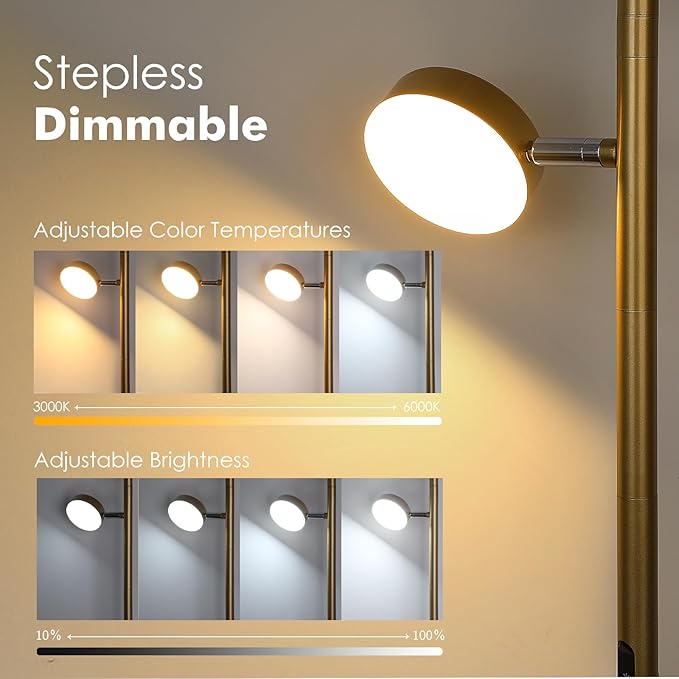 Benaep Tree Floor Lamp for Living Room - Image 3