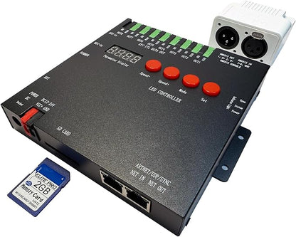 CANRIA K8MINI ARTNET+DMX Console LED Pixel Controller, by CANRIA