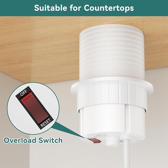 QBA Pop Up Countertop Outlet - Image 7