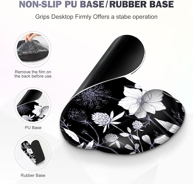 Gaming Mouse Pad, Large Desk Mat, Cute Desk Pad Protector, 4in1 XXL Mousepad + - Image 6