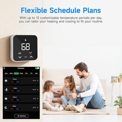 Smart Thermostat for House, WiFi Thermostat Compatible - Image 5