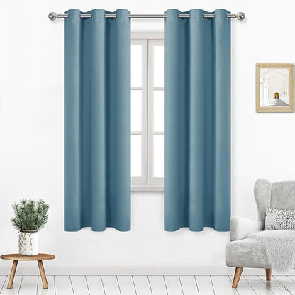 DWCN Blackout Curtains for Bedroom, Thermal Room Darkening Curtain Drapes for by DWCN