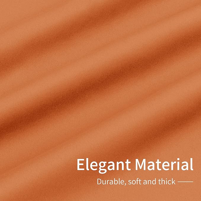 Easy-Going Blackout Curtains for Bedroom, Solid Thermal Insulated Grommet and - Image 6