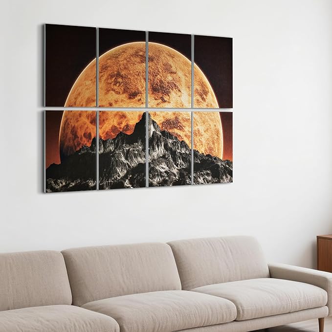 UMIACOUSTICS 8 Pcs 0.7Inch Thick Art Acoustic Panels, Total 47.2” x 31.5” - Image 7