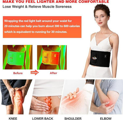 USUIE Red Light Therapy Belt, Infrared Light Therapy Wrap Red Light Therapy - Image 3