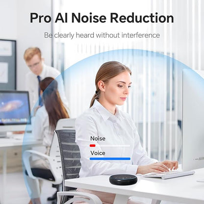 N newline Conference Speaker and Microphone, 2 Mics 360° Voice Pickup, AI Noise - Image 4