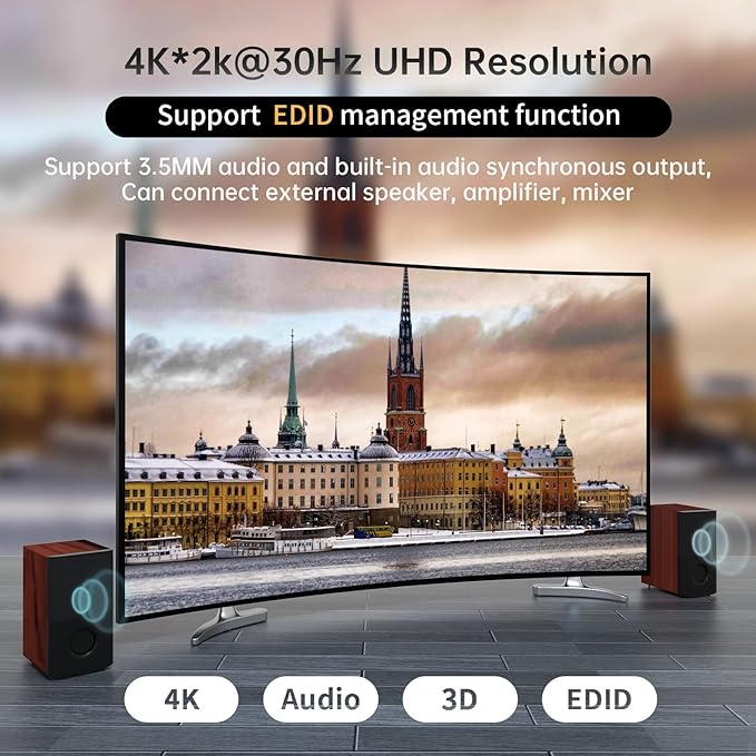 MT-VIKI 4K HDMI Matrix Switch 4x4 - Image 4